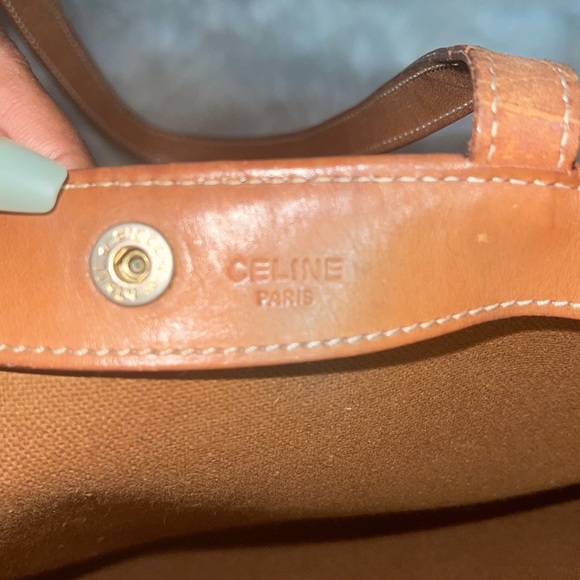 Celine Macadam Vertical Tote, Vintage - Picture 6 of 10